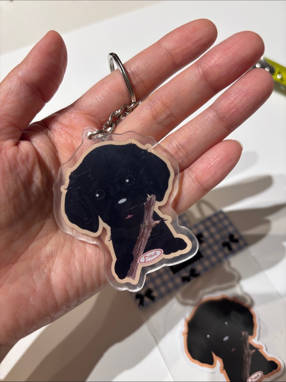 Lab Keychain & Sticker Set - Picture 7 of 9